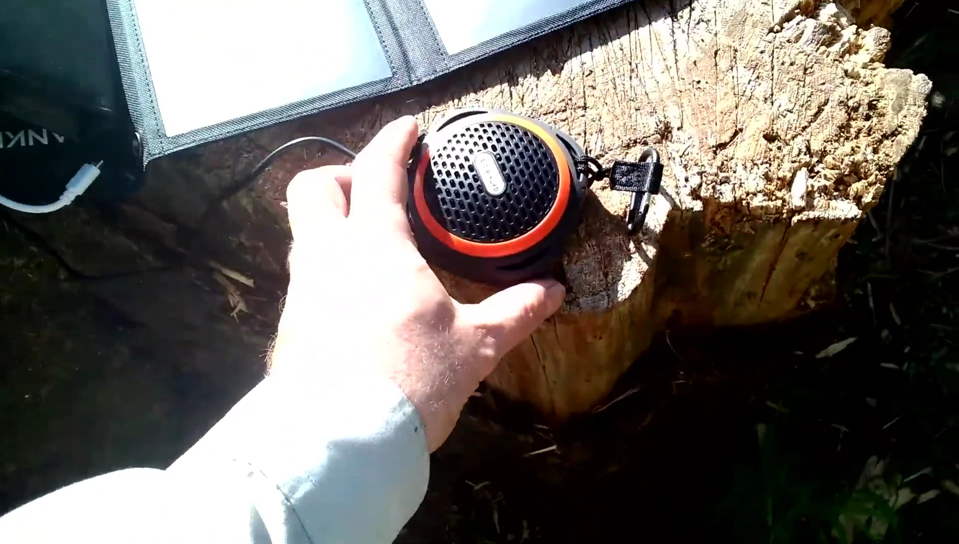 The Bluetooth speaker