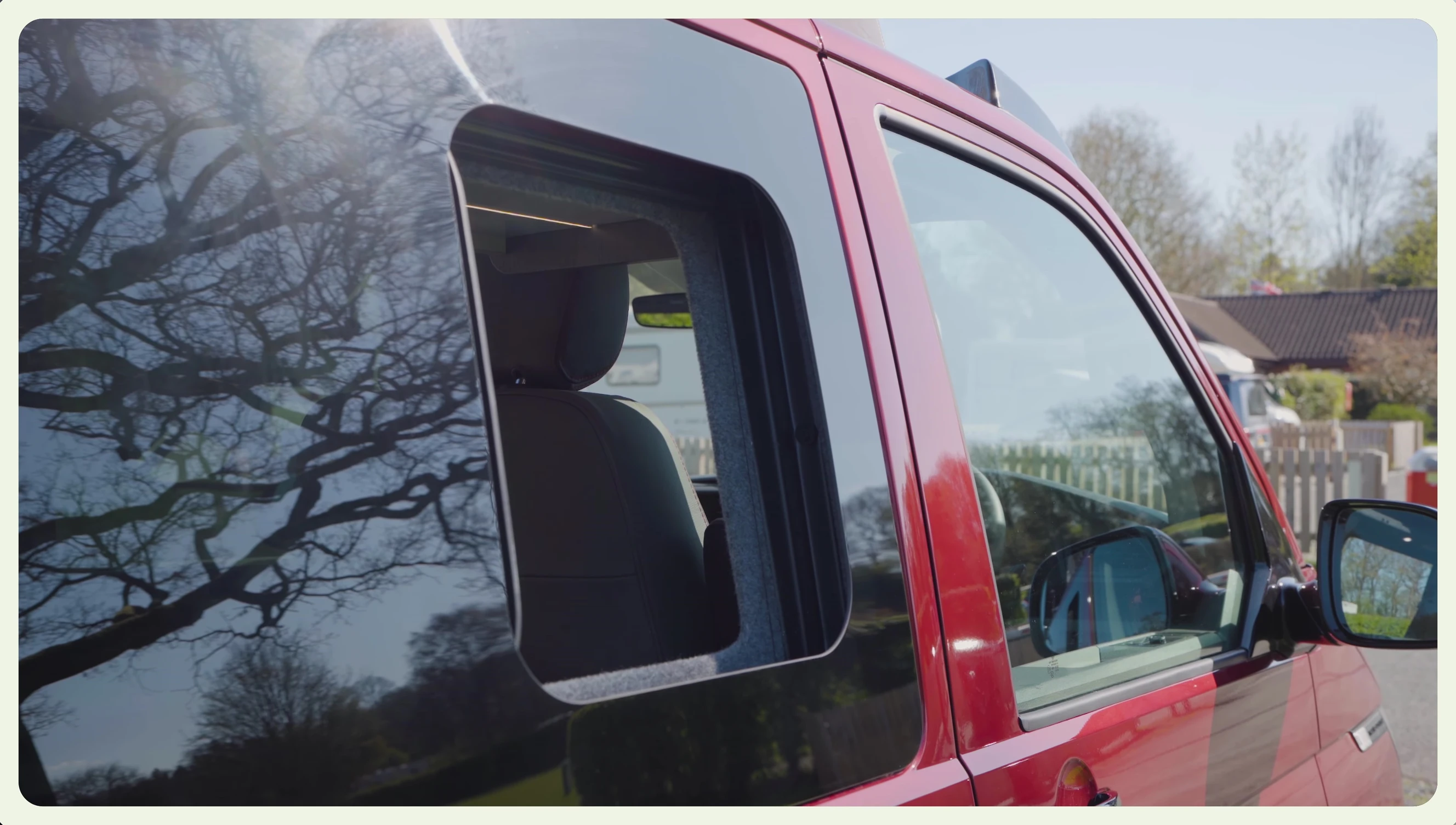 Final overview shot of the campervan.