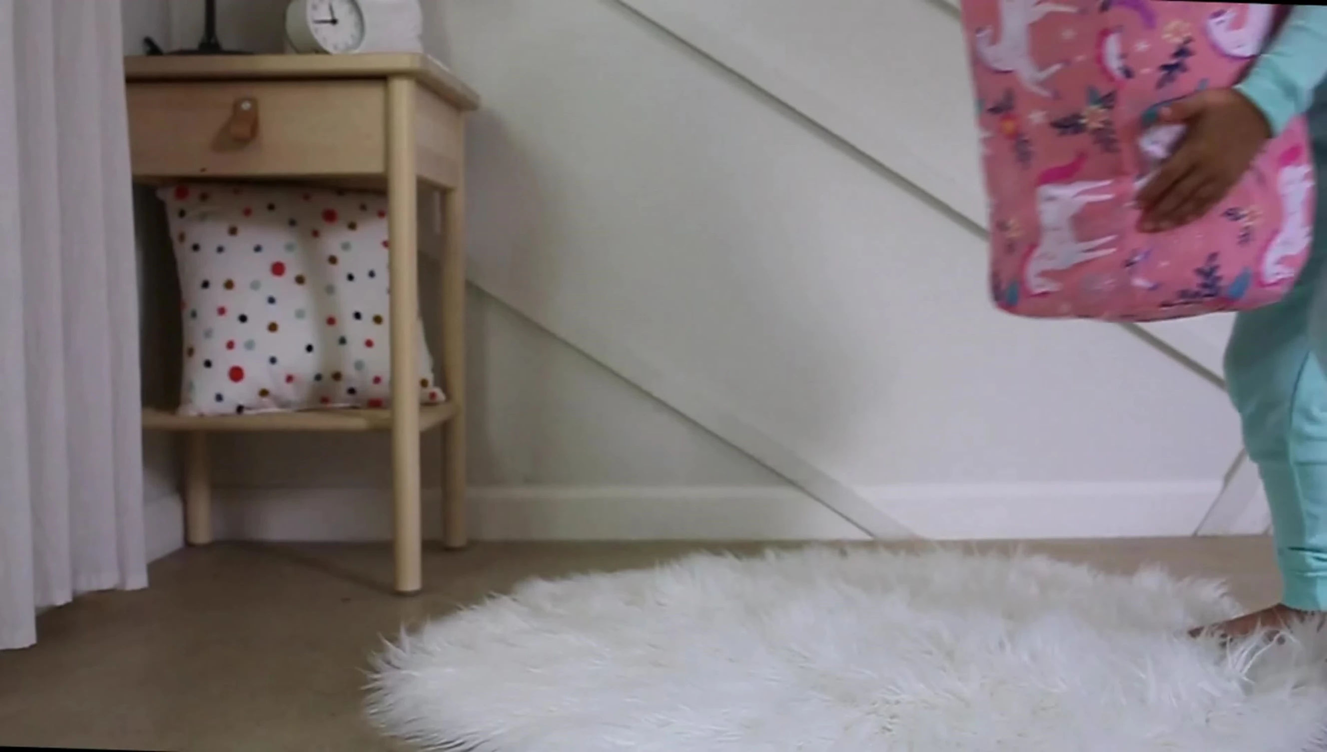The Wildkin Big Dots Pink sleeping bag