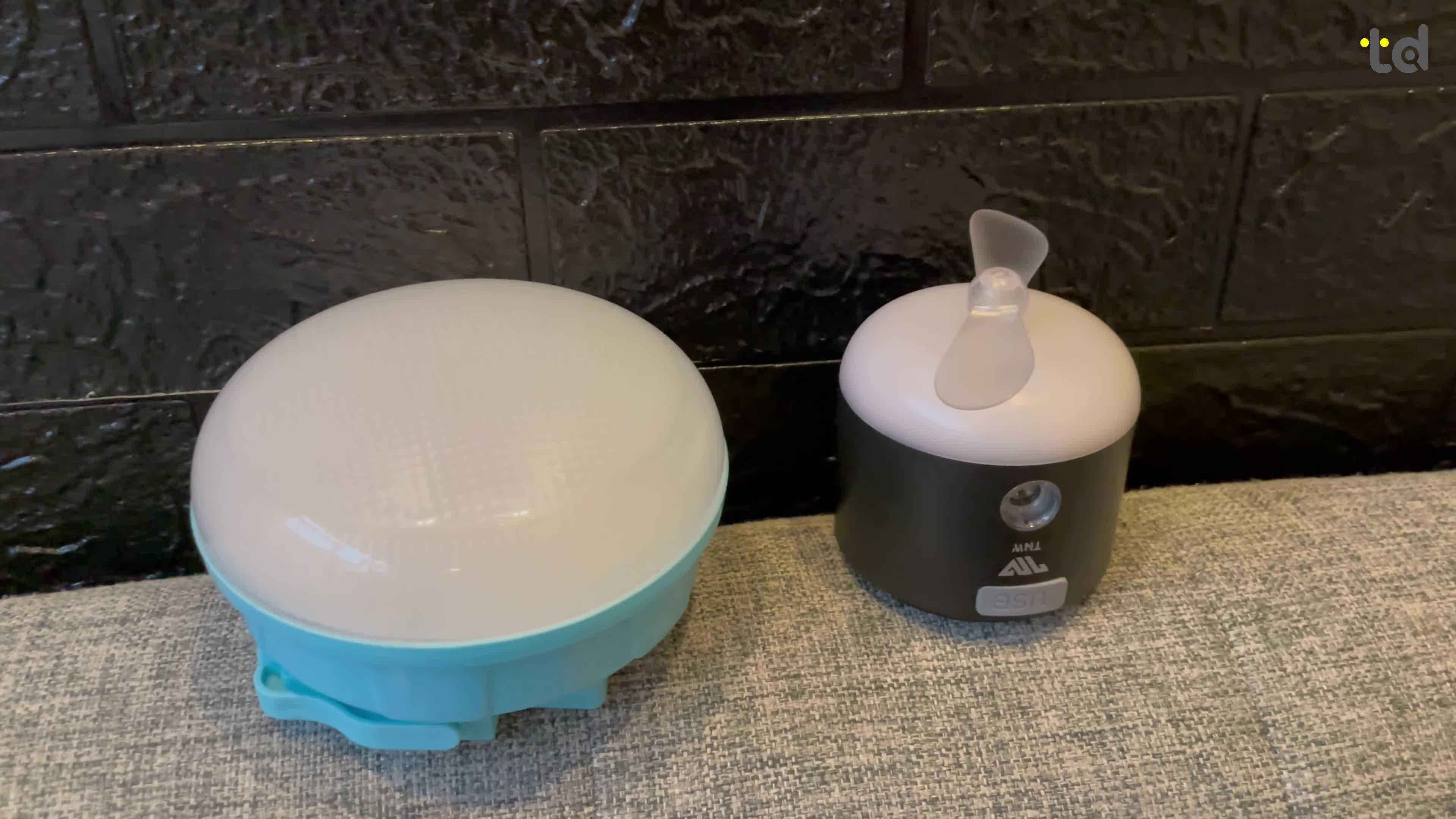 Demonstration of a specific lighting mode.