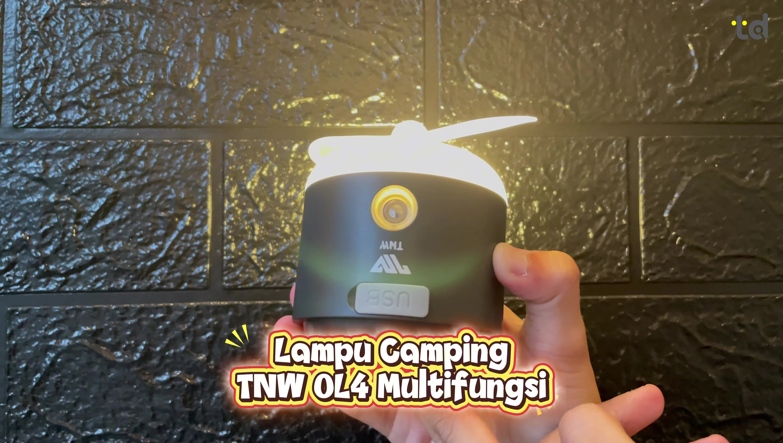 The power bank functionality in action.