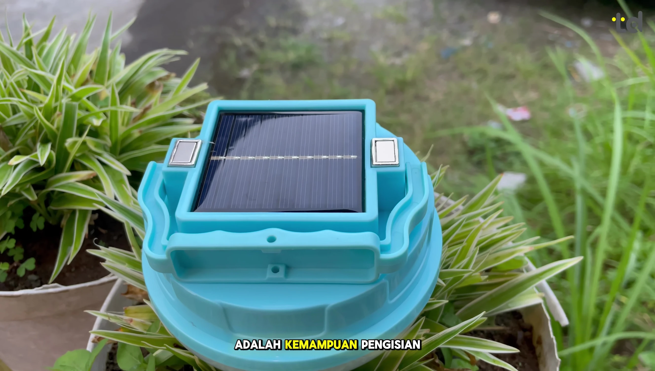 Highlighting a key difference between the two lamps.