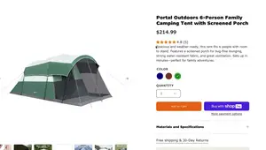 Portal Outdoors 6-Person Tent Review: Epic Screen Porch &amp; Family Camping
