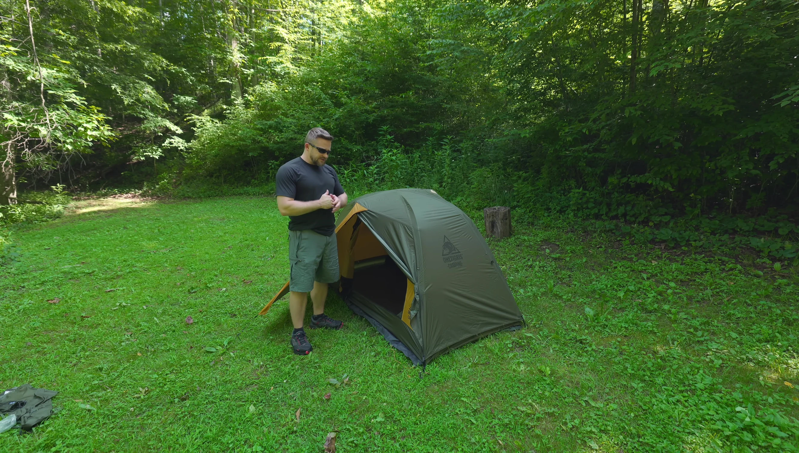 Overall size and space inside the tent