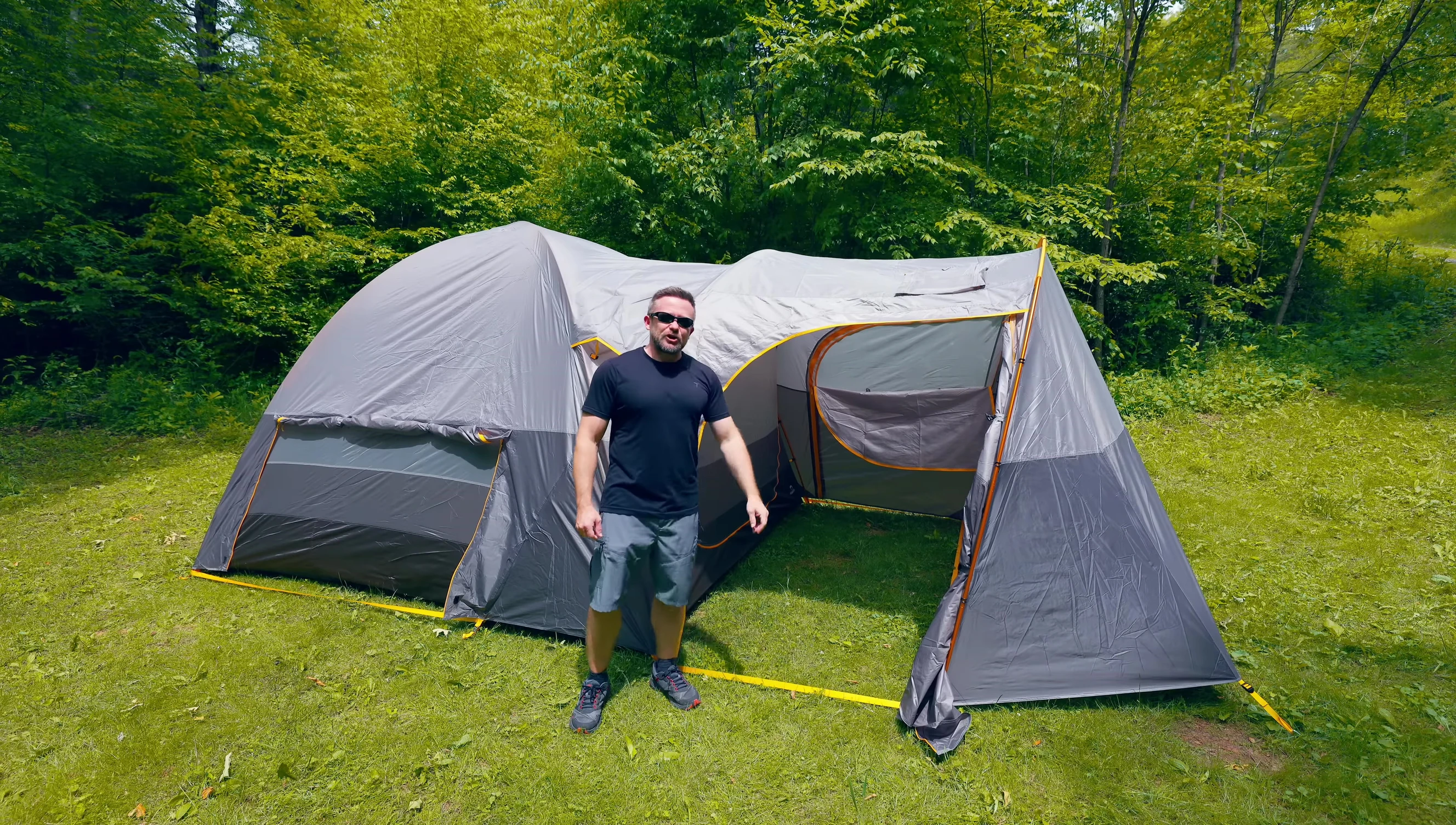 Final overview shot of the tent.