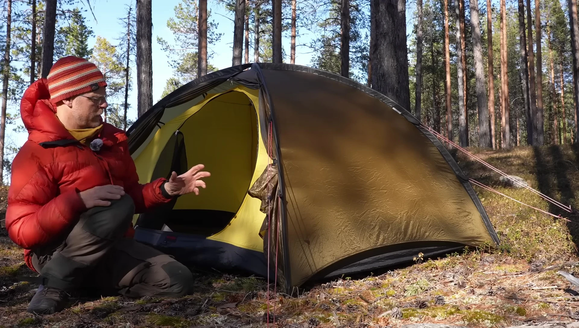 Wind performance and tent orientation