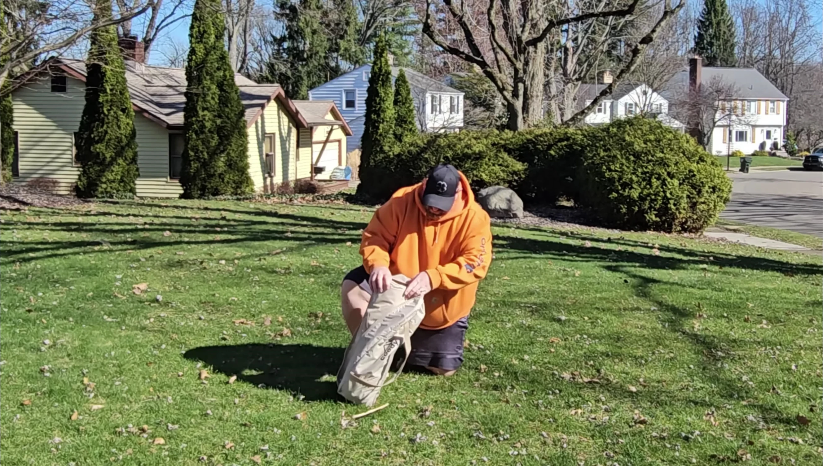 Laying down the PVC floor