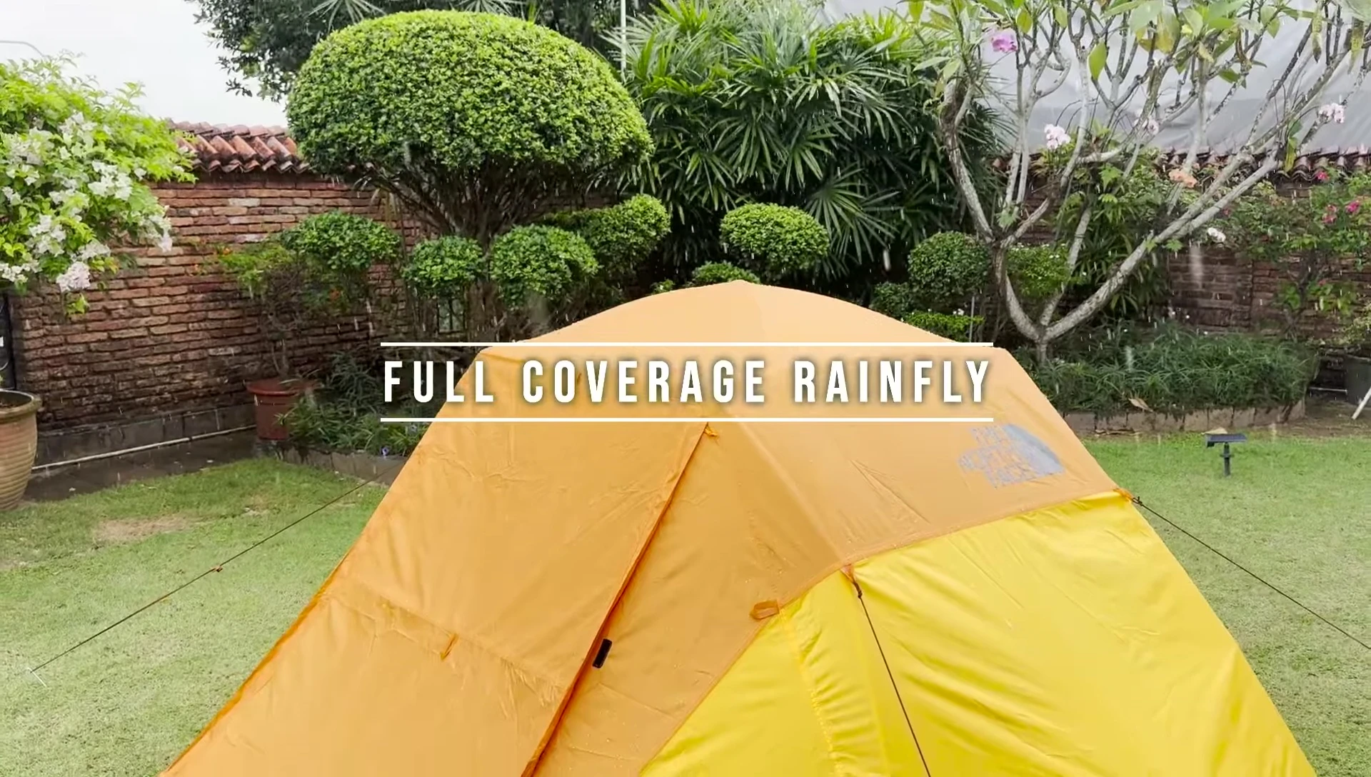 Rainfly coverage