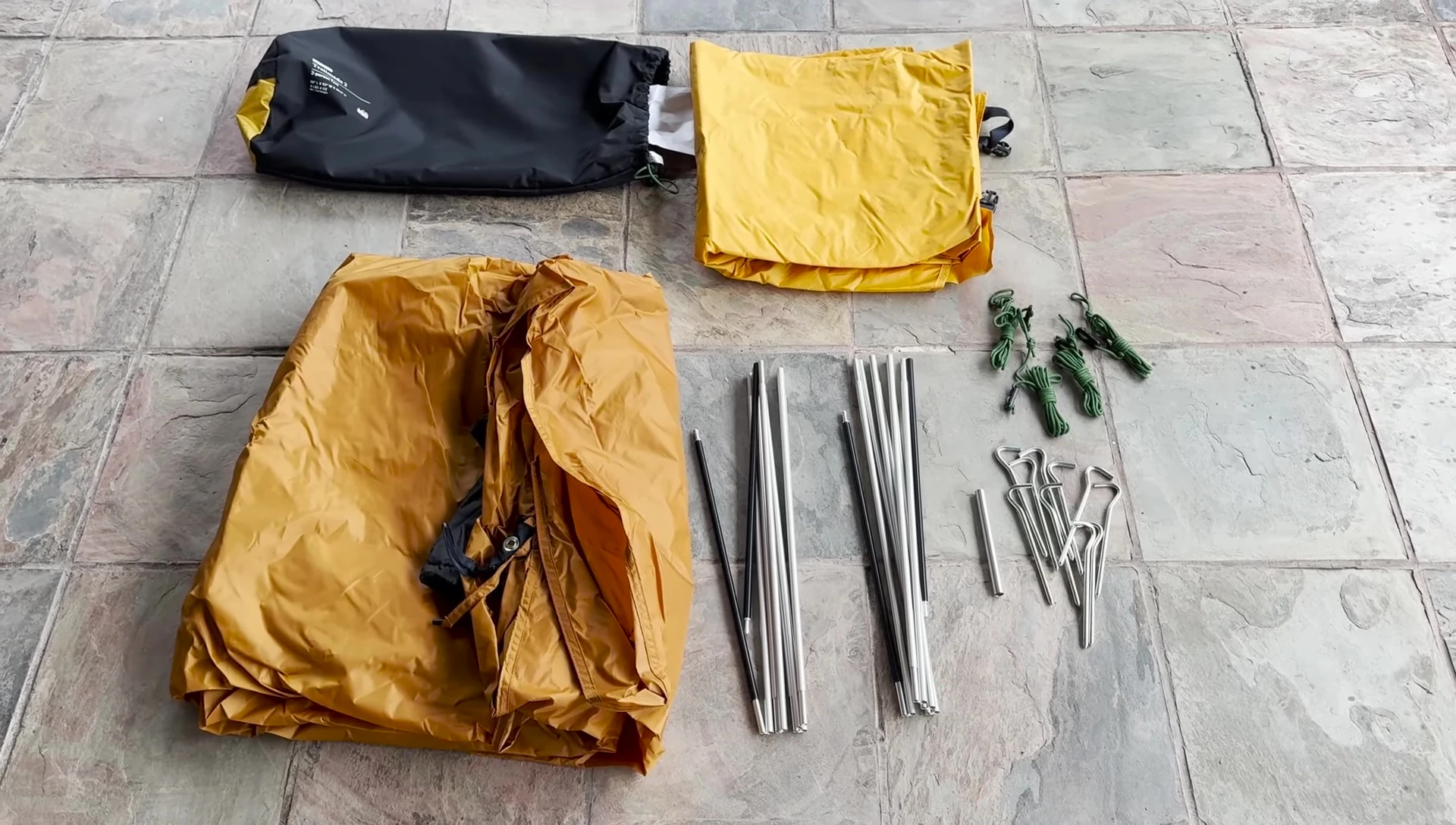 Setting up the Trailmade 2 tent