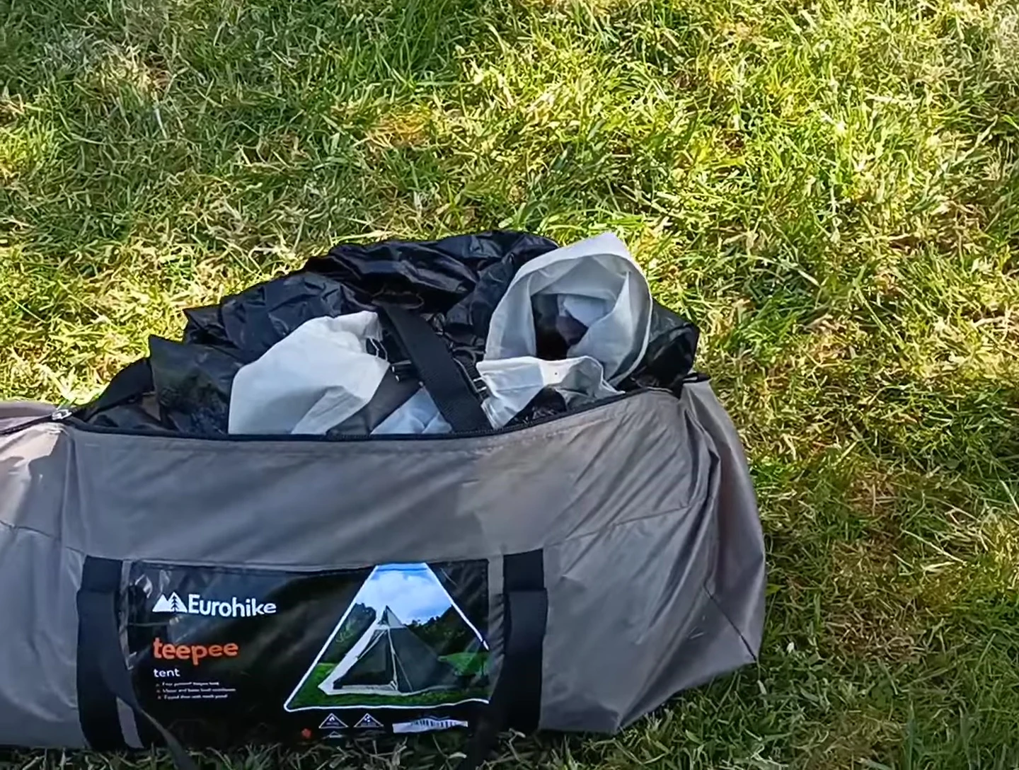 Speaker summarizing the tent review