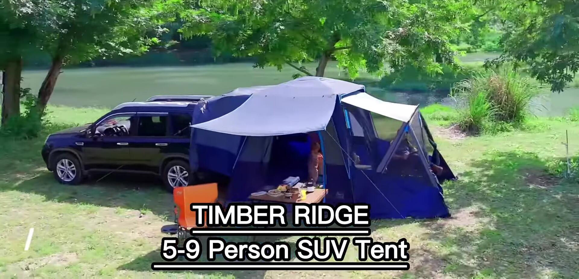 Timber Ridge SUV tent showcasing its spacious interior
