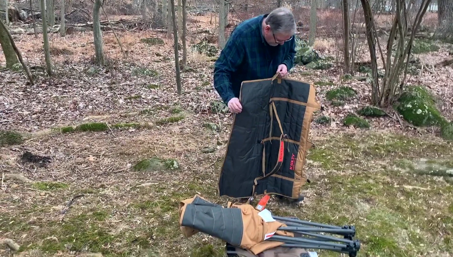 The Kelty chair's carry wrap.
