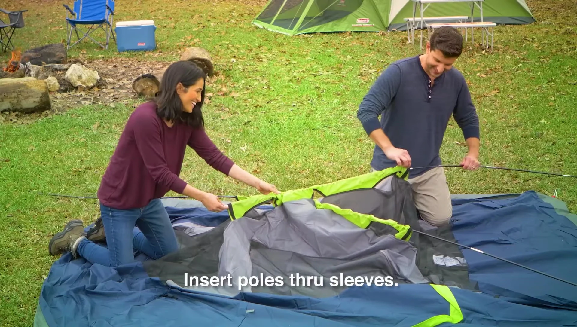 Coleman Tent - Interior Space